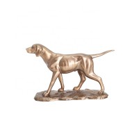Nordic bulldog figurines decoration bronze resin statue gifts crafts living room cabinet dog statues home decor resin crafts